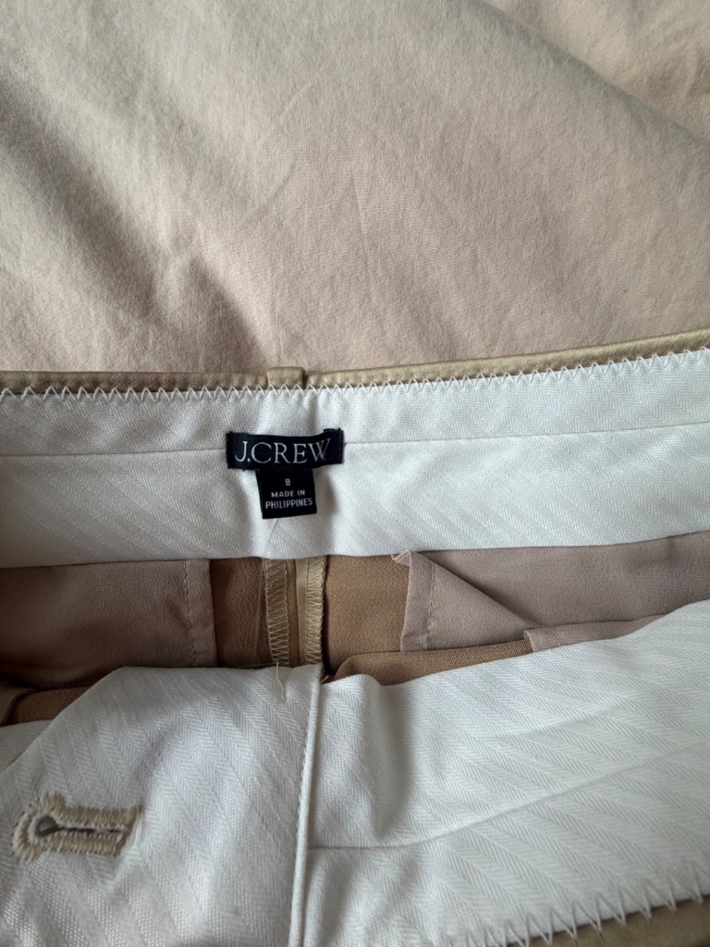 JCrew Women’s Silky Satin Trouser Shorts, NWT - Picture 5 of 7